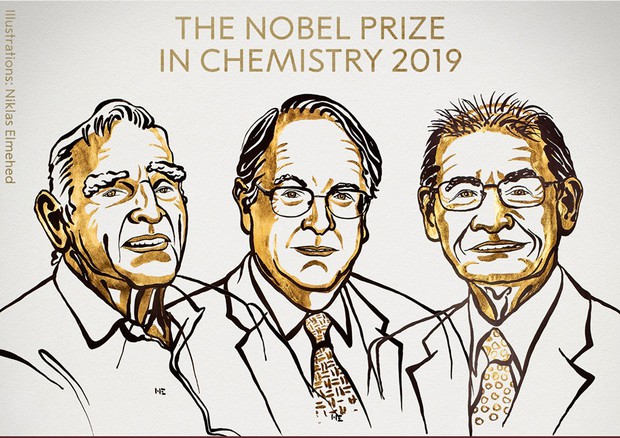 Nobel per la Chimica a Goodenough, Whittingham e Yoshino