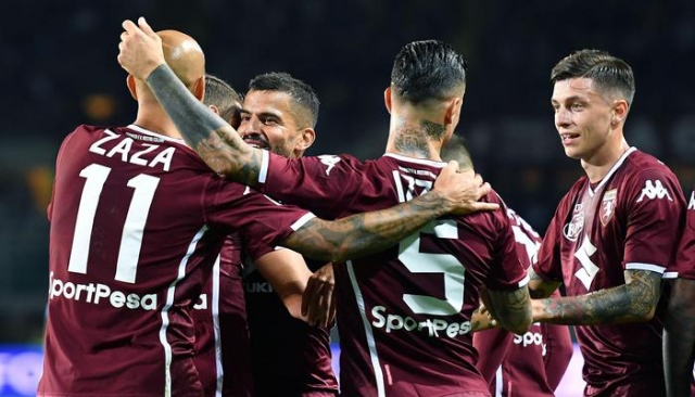 Serie A, Torino Frosinone 3-2, granata a 12 punti