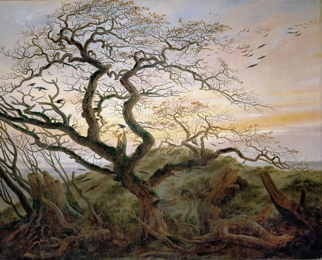 Caspar David Friedrich - L'albero dei corvi