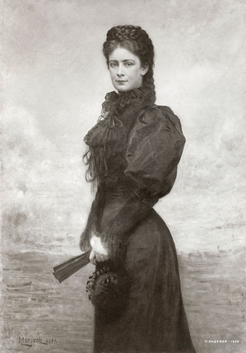 Imperatrice Sissi in età avanzata, 1890