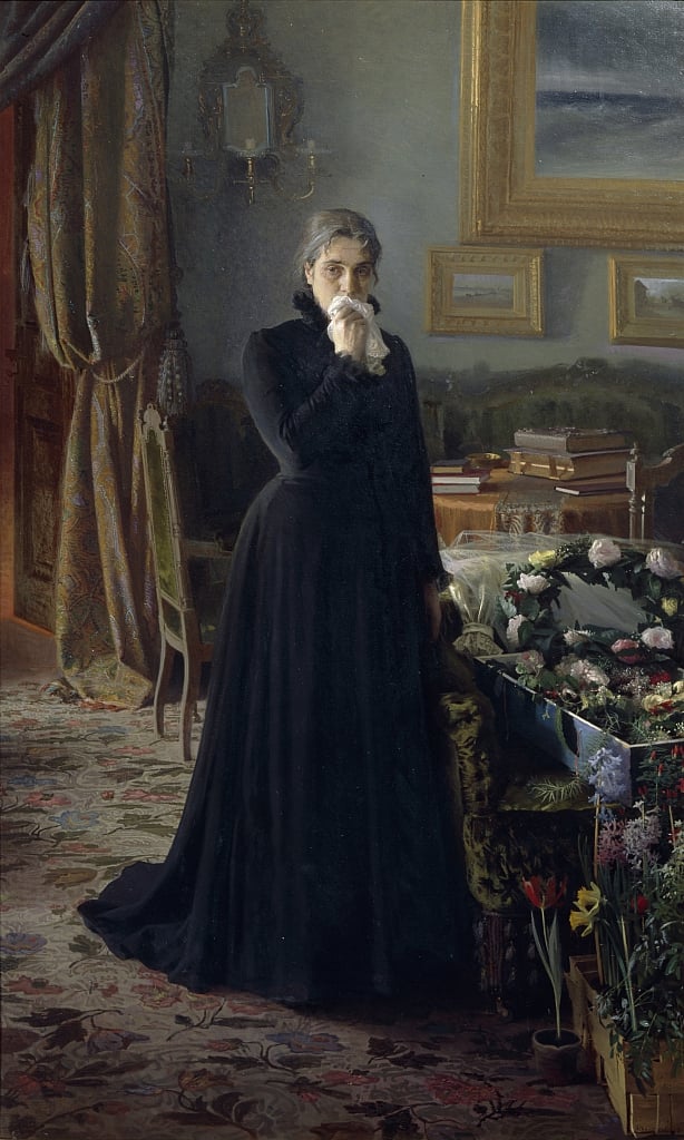 Dolore inconsolabile, 1884 (Inconsolable grief, 1884) Ivan Nikolayevich Kramskoi