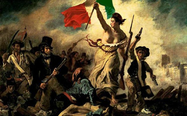 Eugène Delacroix - La Liberté guidant le peuple, 1830