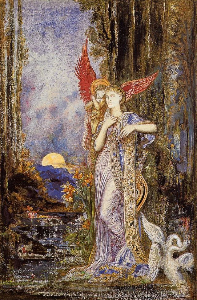 L'Ispirazione - c. 1893 - Gustave Moreau