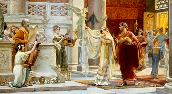 Cerimonia matrimoniale romana