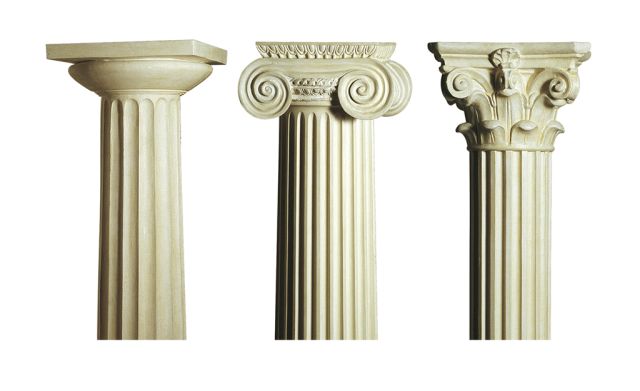 Ordine architettonici greci a confronto