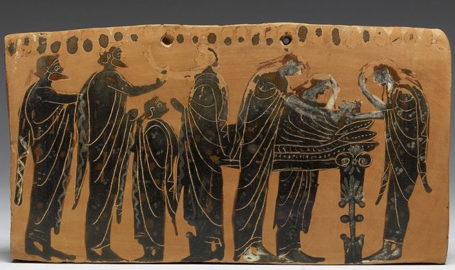 Riti funerari degli antichi greci