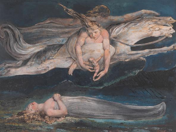William Blake (1757-1827), Pity (1795 circa)