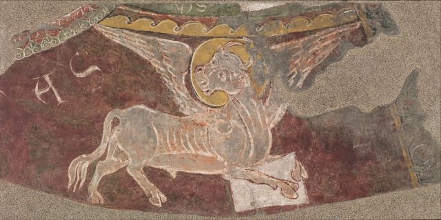 Winged Ox of Saint Luke from Sant Esteve d'Andorra