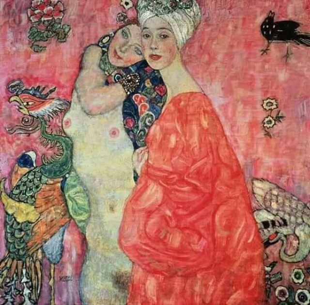 Gustav Klimt - Le Due Amiche, 1916-1917