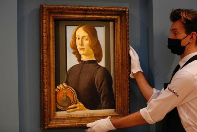 Botticelli da record, ritratto venduto per 92 milioni di dollari