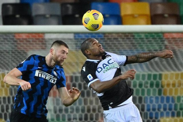 Inter solo pari con l'Udinese, 0-0 alla Dacia Arena