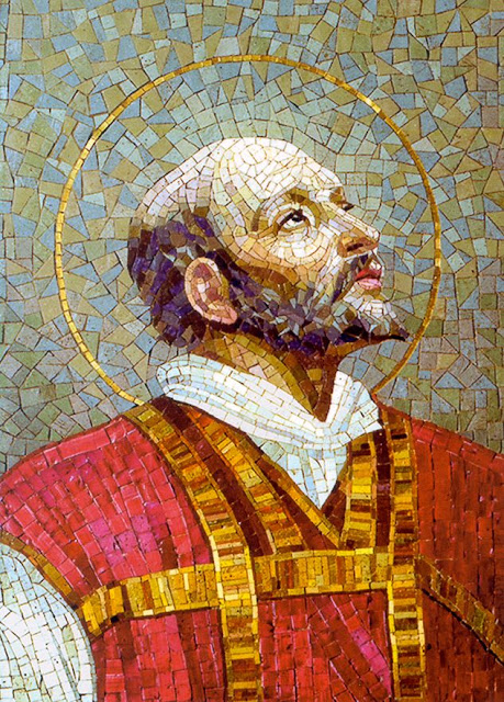 Sant'Ignazio di Loyola, mosaico