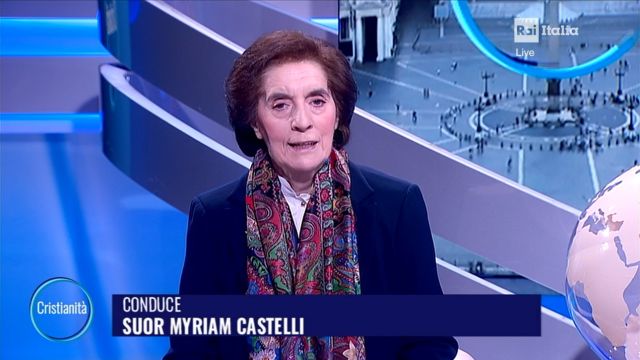 Cristina Borruto a Rai Italia, ospite del programma ''Cristianità''