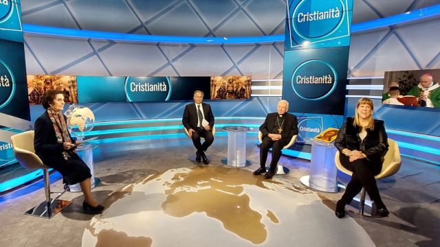Cristina Borruto a Rai Italia, ospite del programma ''Cristianità''