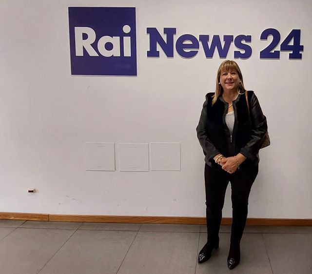 Cristina Borruto a Rai Italia, ospite del programma ''Cristianità''