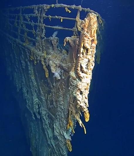 Il relitto del Titanic sta scomparendo a causa di erosione e batteri
