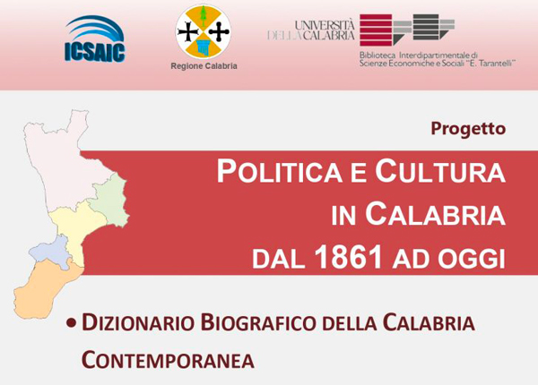 Online il ''Dizionario biografico della Calabria contemporanea''