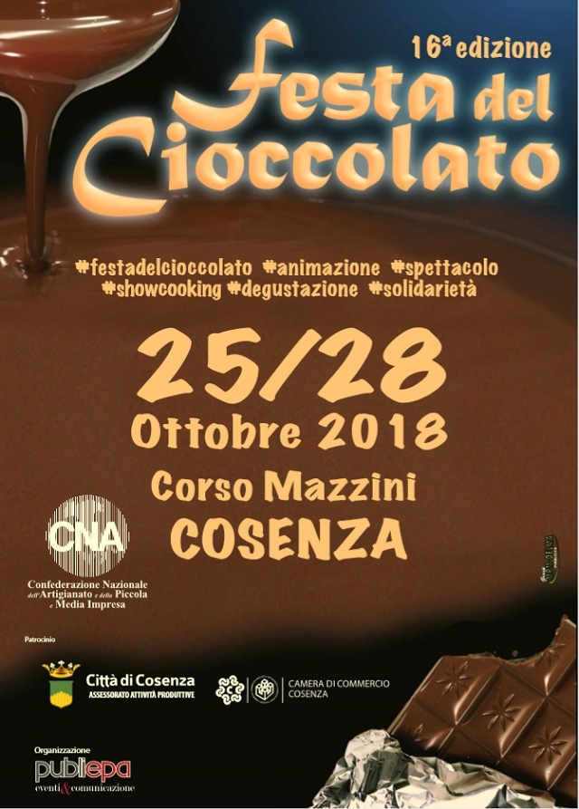 COSENZA, Festa del Cioccolato 2018