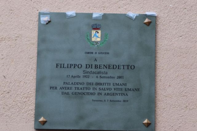 SARACENNA celebra Filippo Di Benedetto