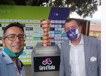 Giro d'Italia, la Citta' di Scigliano ha ospitato la partenza della quarta tappa di GiroE