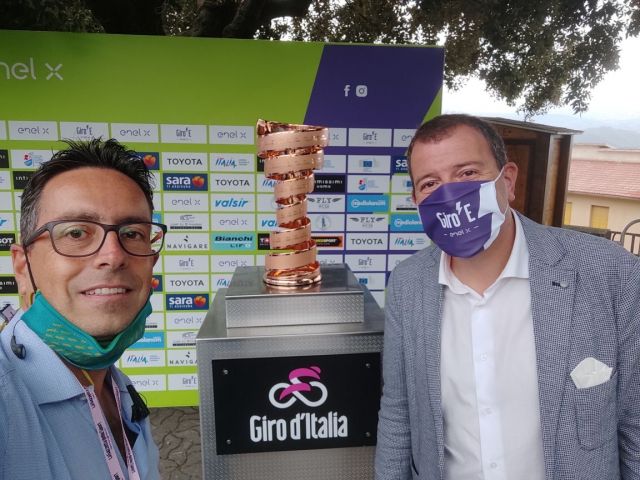Giro d'Italia, la Citta' di Scigliano ha ospitato la partenza della quarta tappa di GiroE