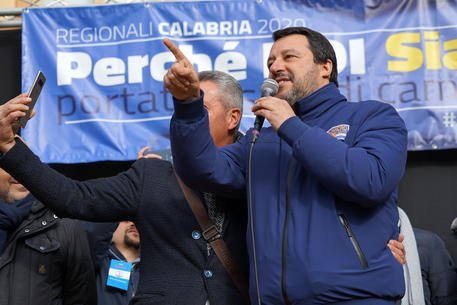 SERRA SAN BRUNO (VIBO VALENTIA), Salvini, il 26 voto nazionale per futuro