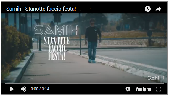 IL NUOVO TORMENTONE ESTIVO ''SAMIH - STANOTTE FACCIO FESTA!'' (VIDEO)