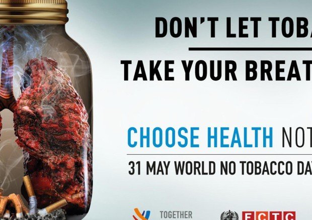 Giornata senza tabacco, 8 milioni di morti l'anno se non si agisce