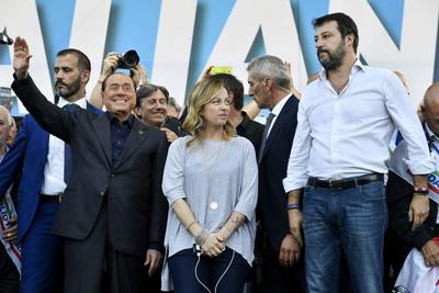 Salvini, Meloni e Berlusconi bocciano governo, "Così non va"