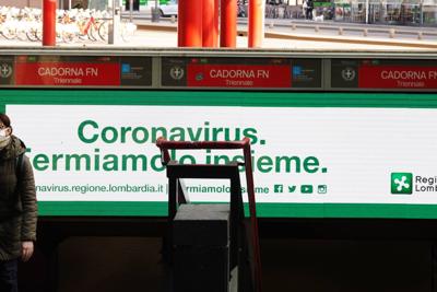 Coronavirus, in Lombardia 21 morti e altri 402 casi