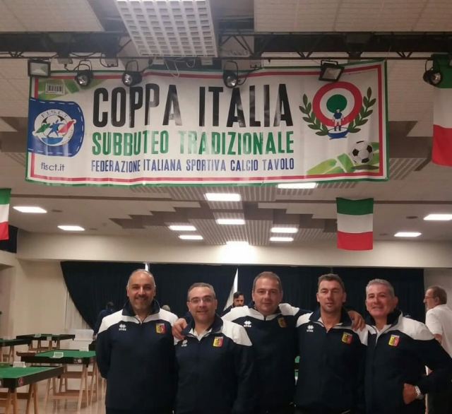 Coppa Italia di subbuteo a Roma