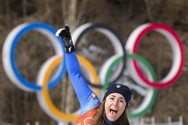 Olimpiadi invernali: Sofia Goggia vince l'oro nella discesa libera a Pyeongchang