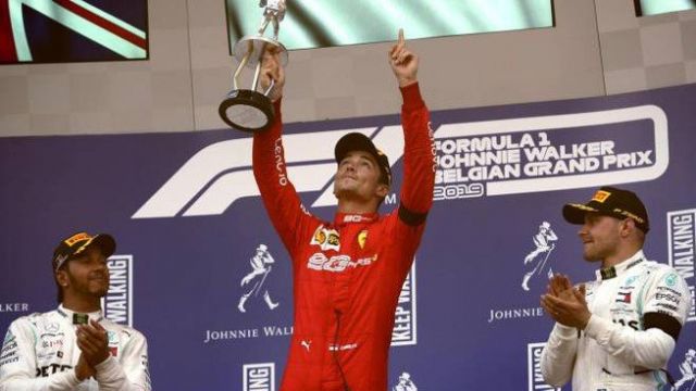 F1: trionfo Leclerc a Spa, prima vittoria Ferrari del 2019