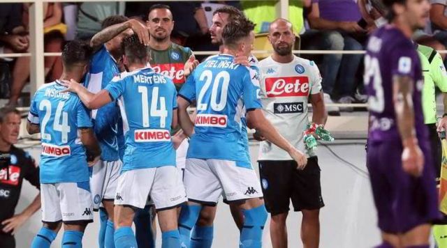 Serie A: Fiorentina Napoli 3-4, doppietta di Insigne