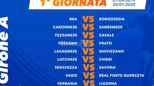 Serie D, i calendari della stagione 2019/2020
